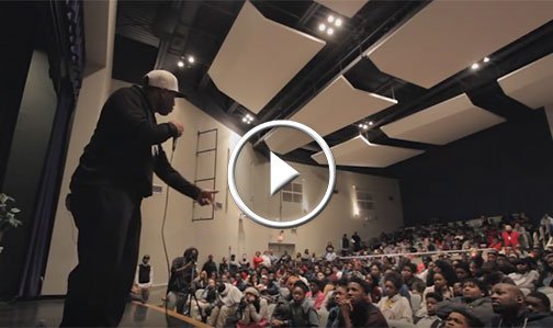 Motivational Speaker Confronts Disrespectful Students