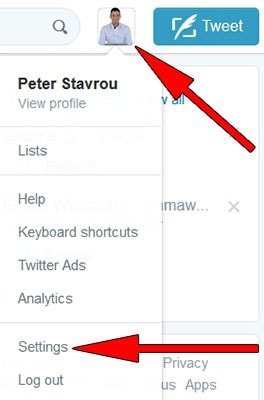 How to Find Your FB Friends On Twitter - Settings