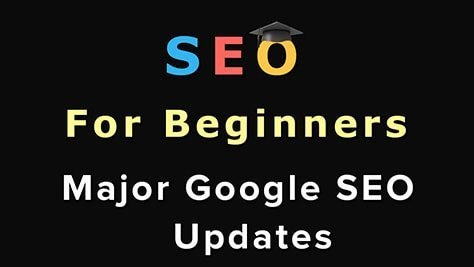 SEO For Beginners: Major Google SEO Updates