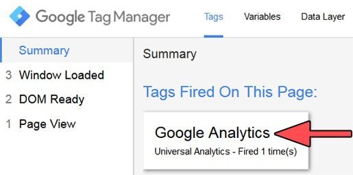 Install Google Analytics With Google Tag Manager - Test